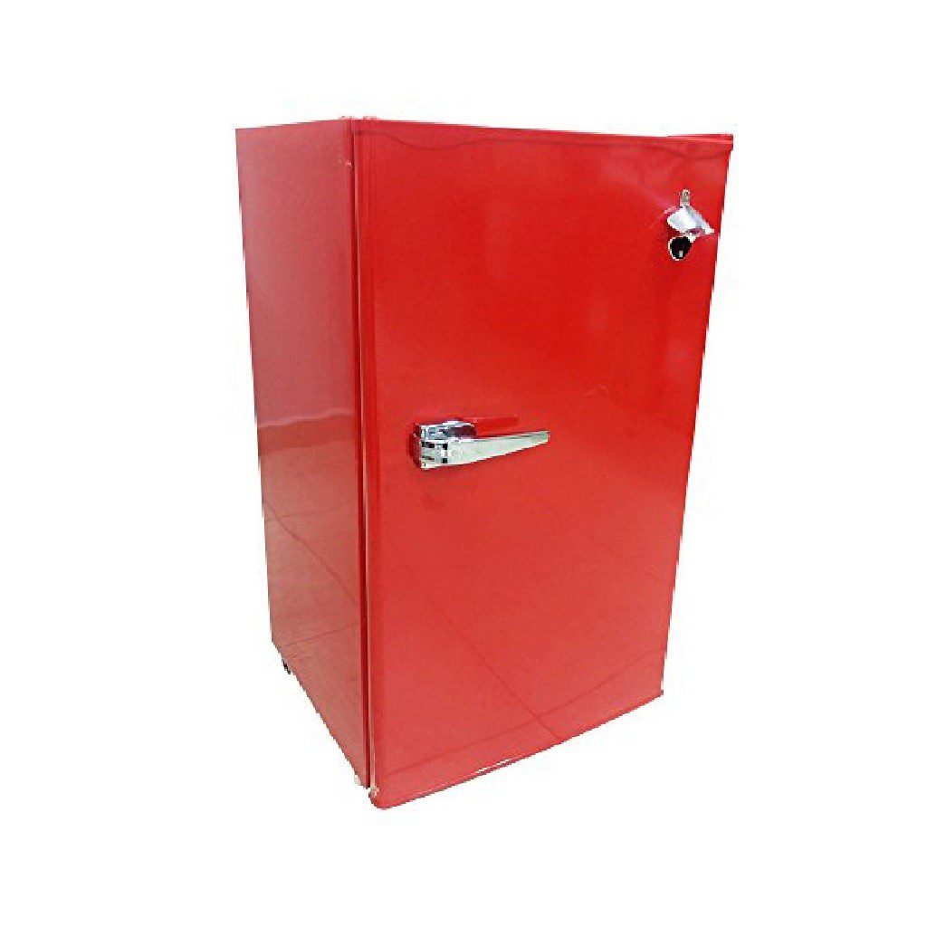 Frigobar Retro Mayware BC-90R Rojo Grande 3.17 Piezas