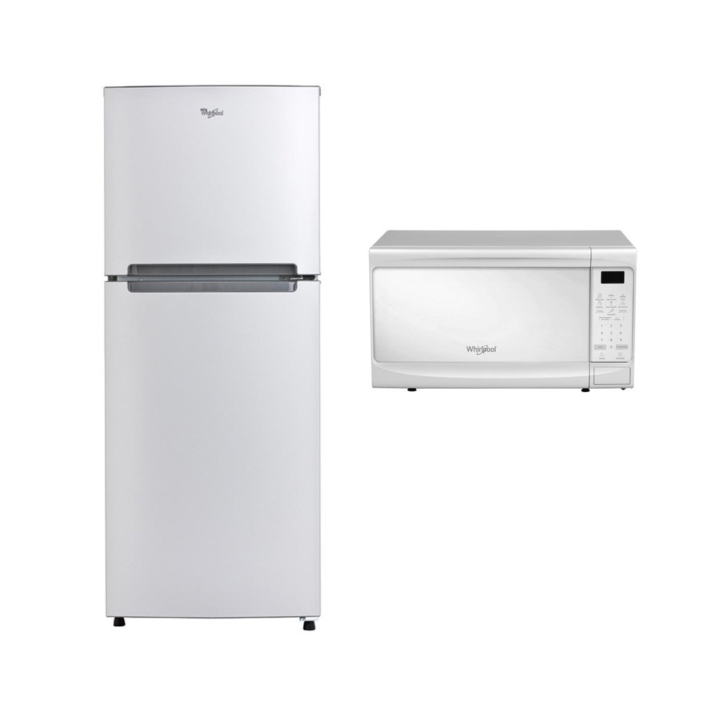 Paquete de Refrigerador Whirlpool 11 p3  Horno de Microondas Whirlpool 0 7 p3