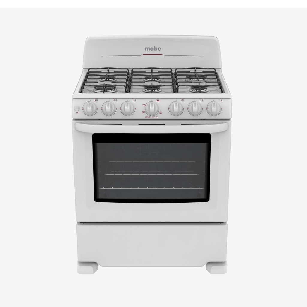 Estufa 30" Mabe Cubierta Porcelanizada CEM7640BAPB