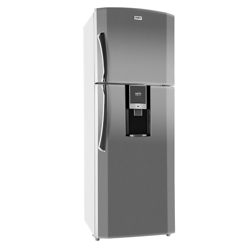 Refrigerador Mabe 15 pies con despachador clean steel