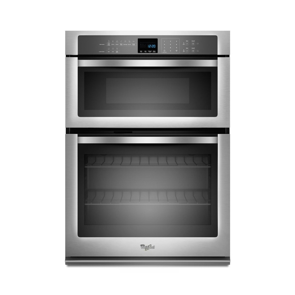 Horno Doble de 30" Microondas + Horno Eléctrico Whirlpool