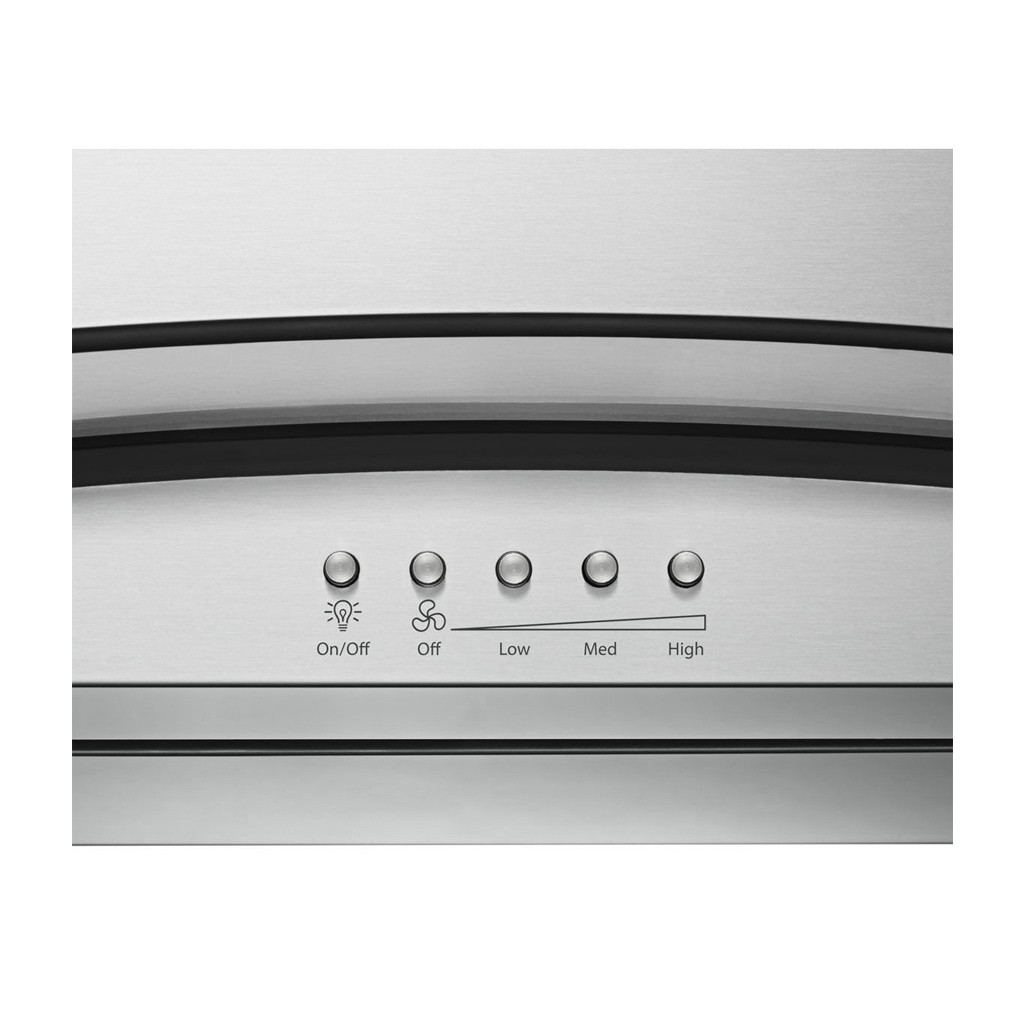 Campana Whirlpool 36 Cristal Templado