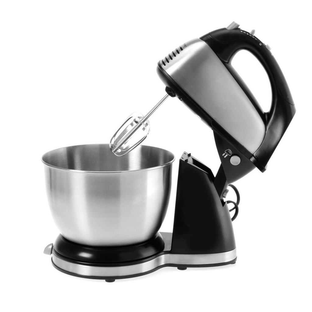 Batidora de Pedestal y Manual Hamilton Beach 64650 Negro y Cromo