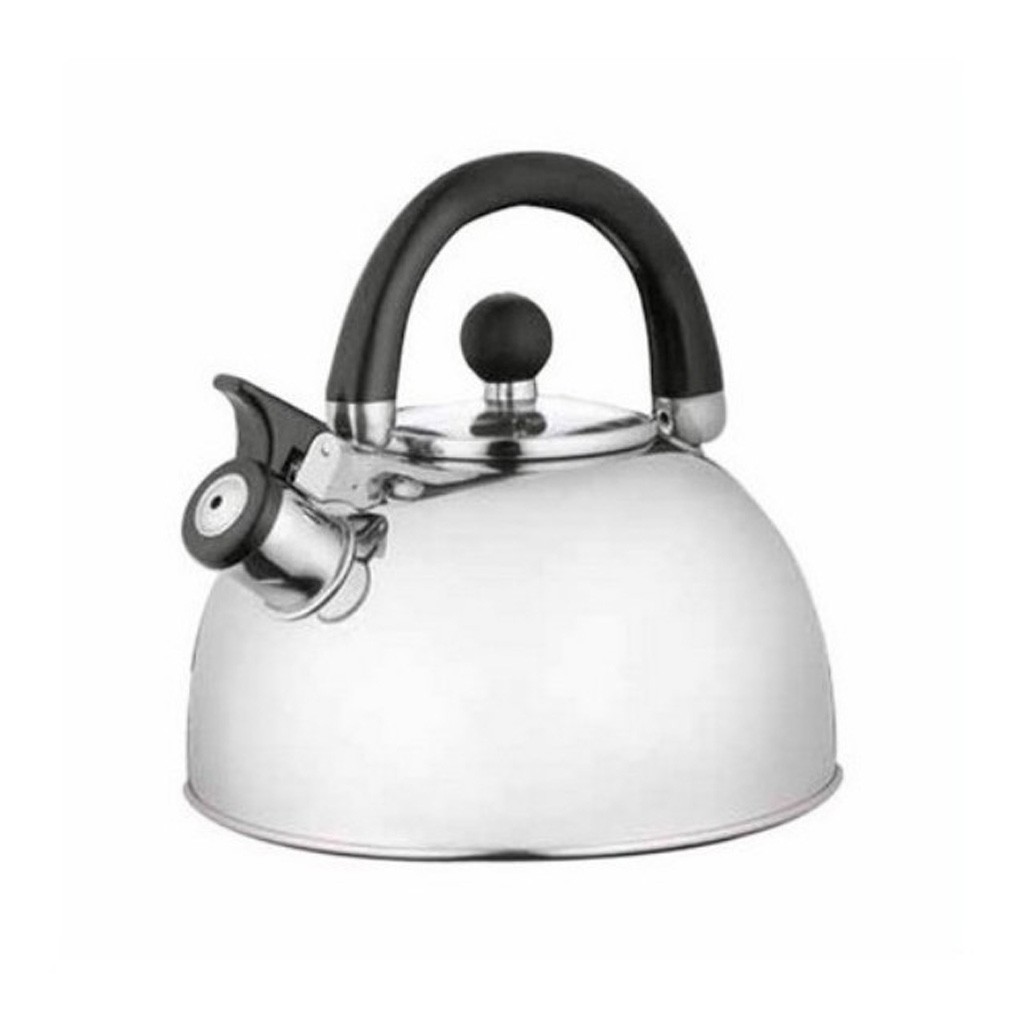 Tetera 3 Lts Acero Inoxidable Tapa Cristal