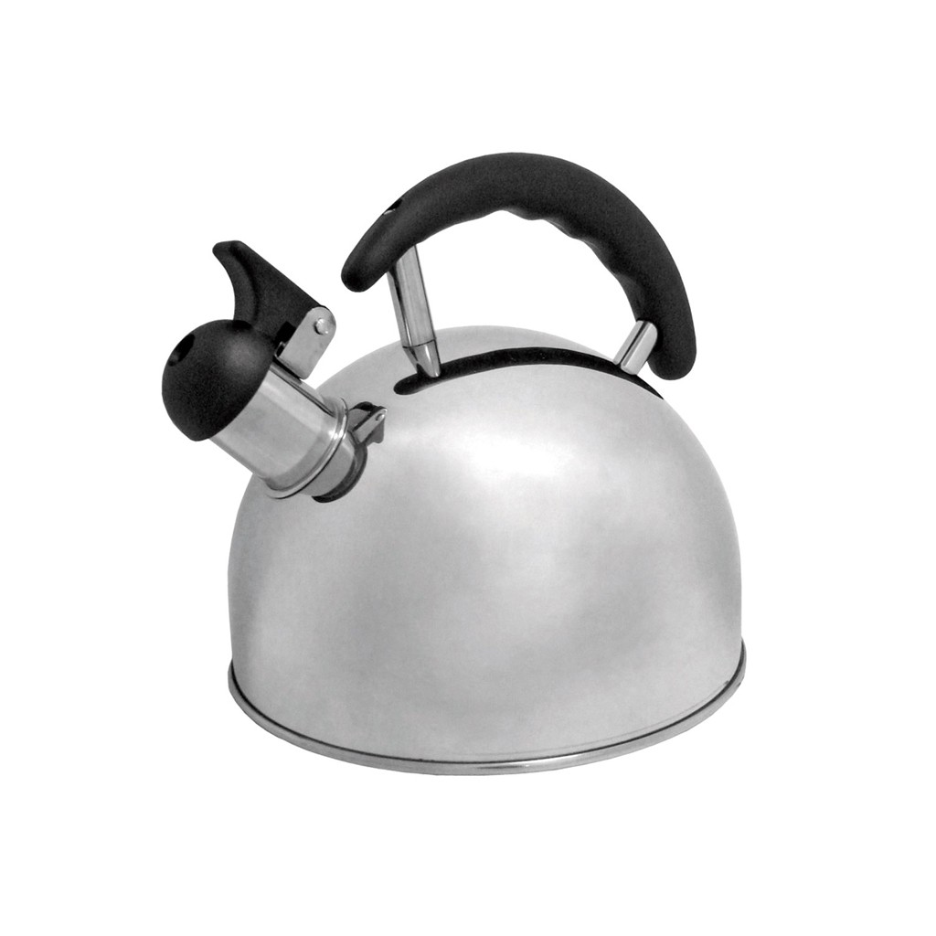 Tetera silbadora "Eclipse" de acero inoxidable