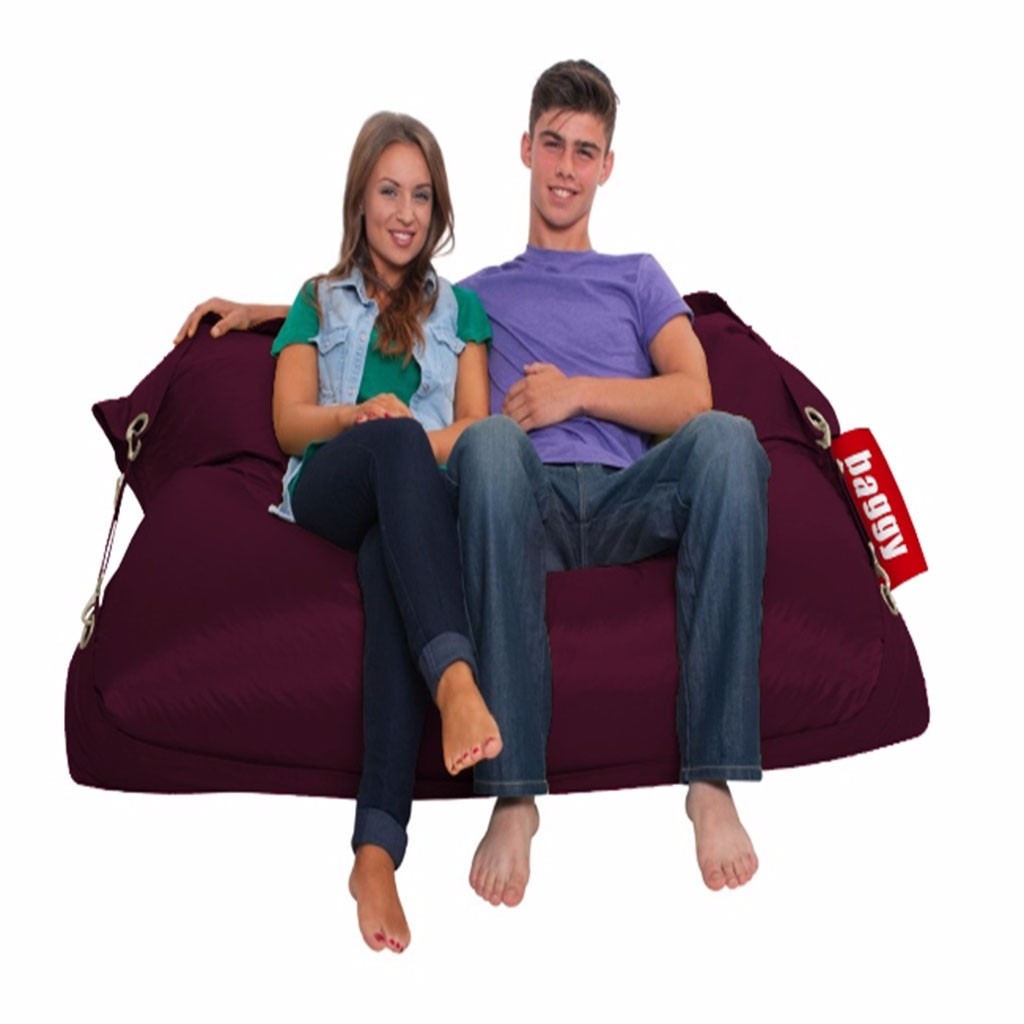 Sillón Puff Baggy Belt Vino