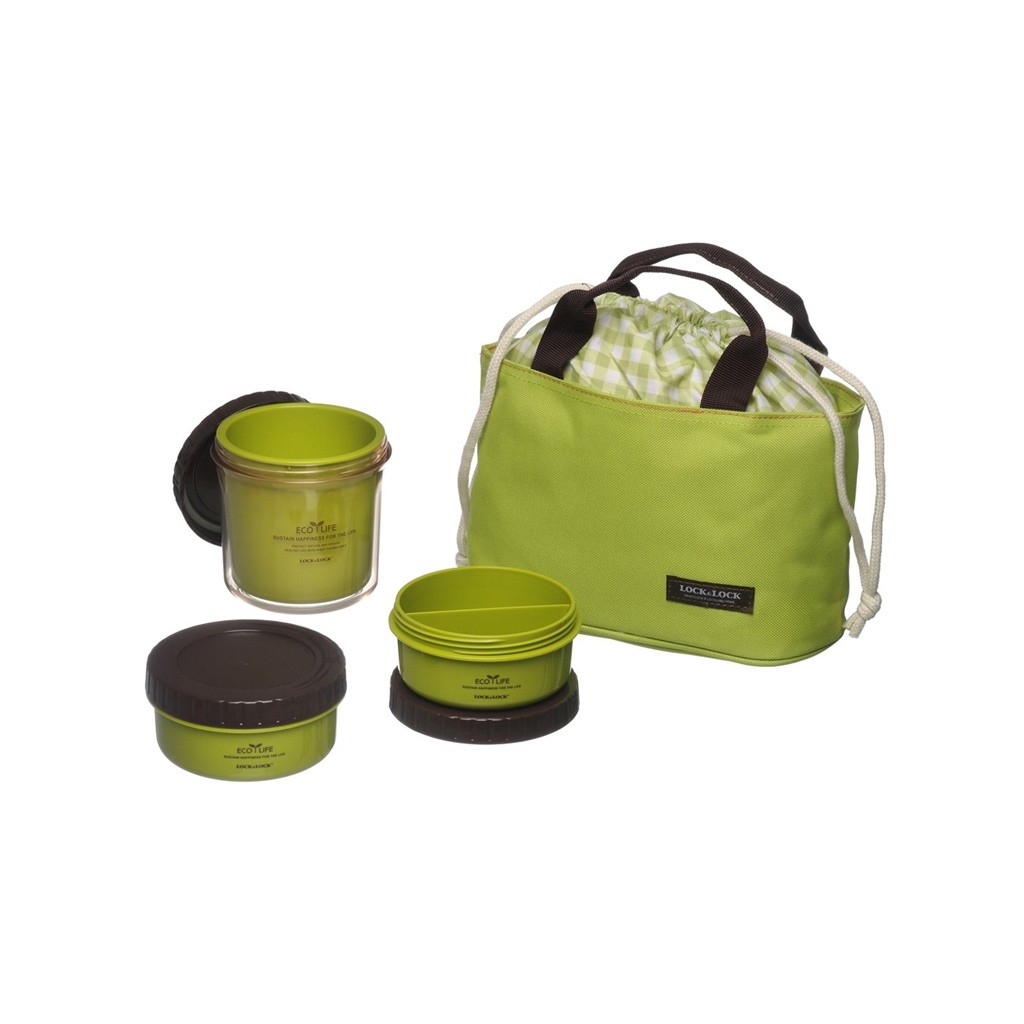 Juego de lonchera Lock & Lock