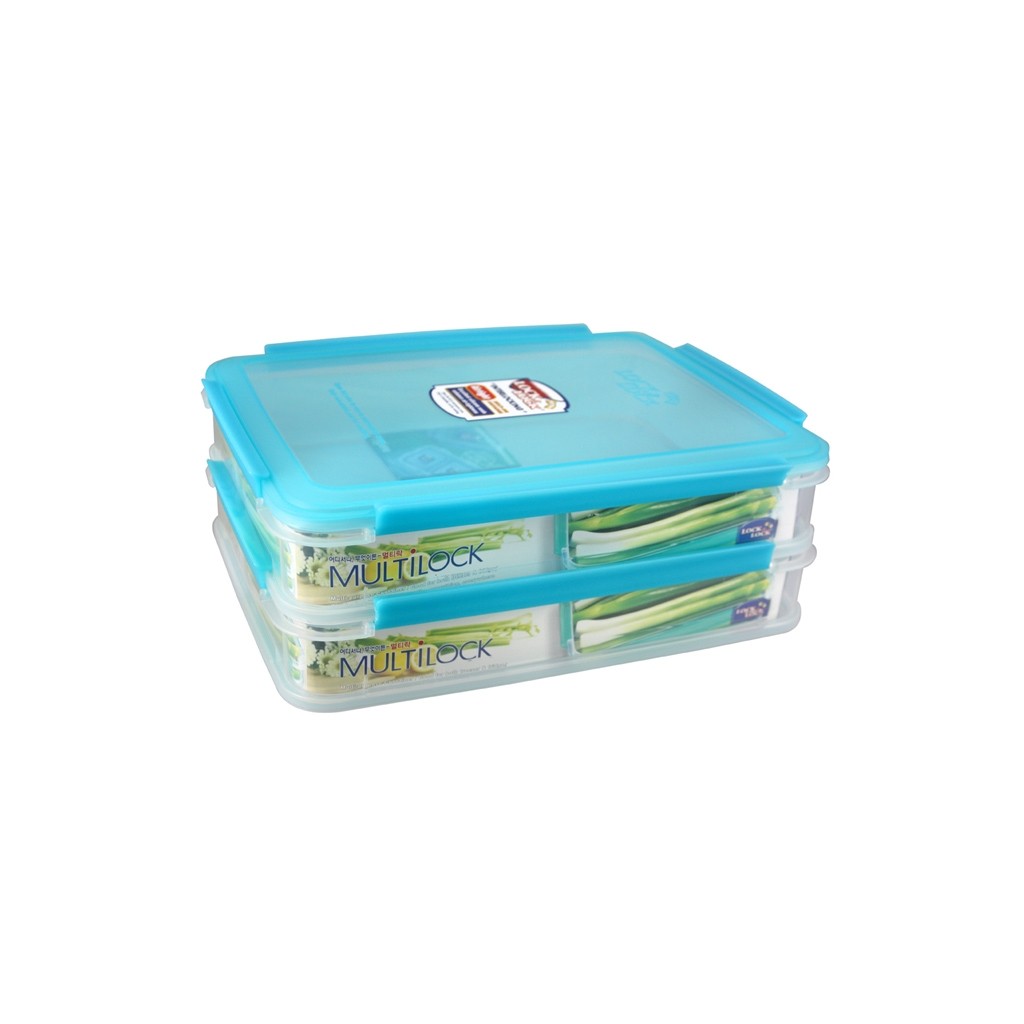 Set de 2 contenedores "Multilock"