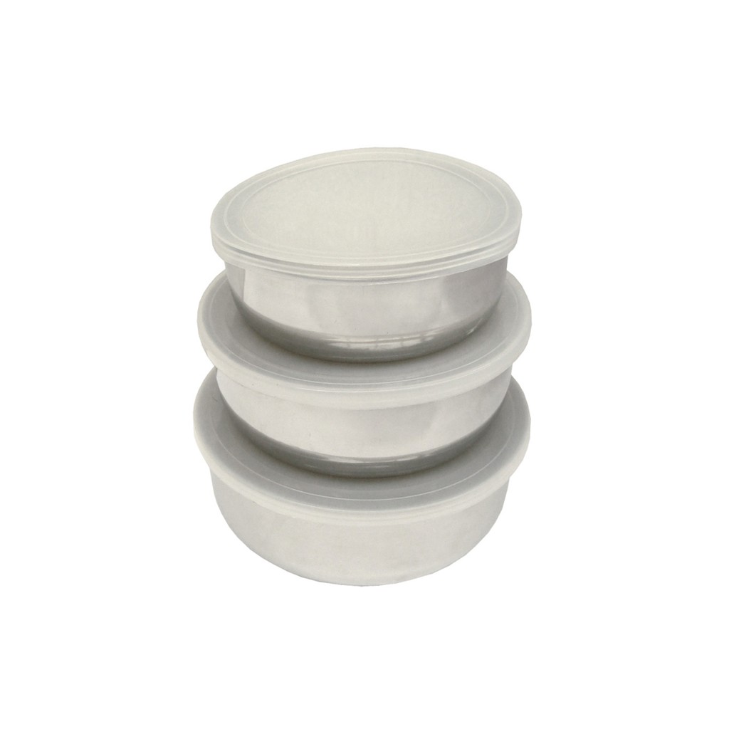 Juego 3 tazones para almacenamiento