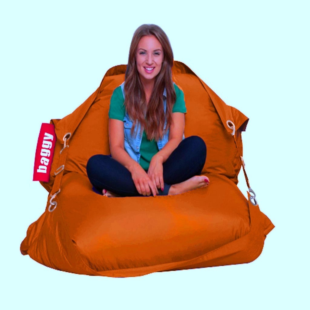 Sillón Puff Baggy Belt Naranja