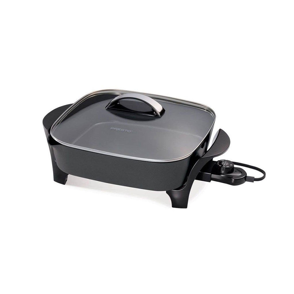 Parrilla Eléctrica con tapa de vidrio Presto Modelo EP03