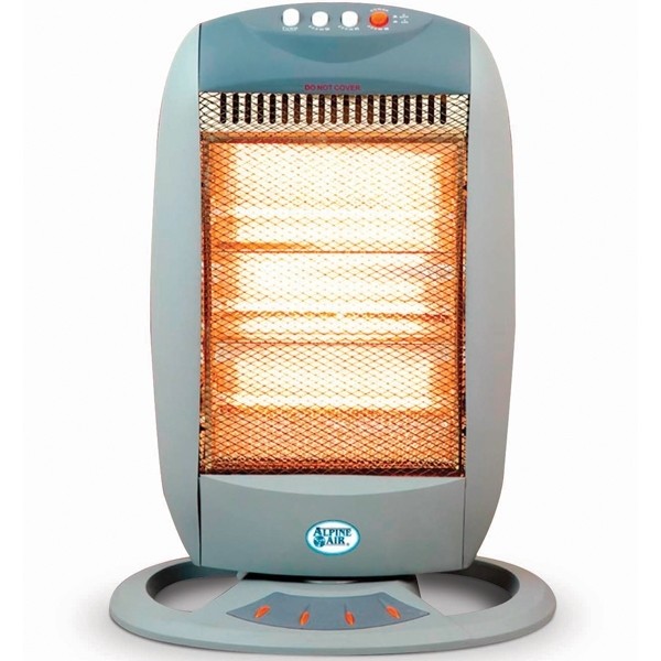 Calefactor Alpine Air de Halógeno AI13808B