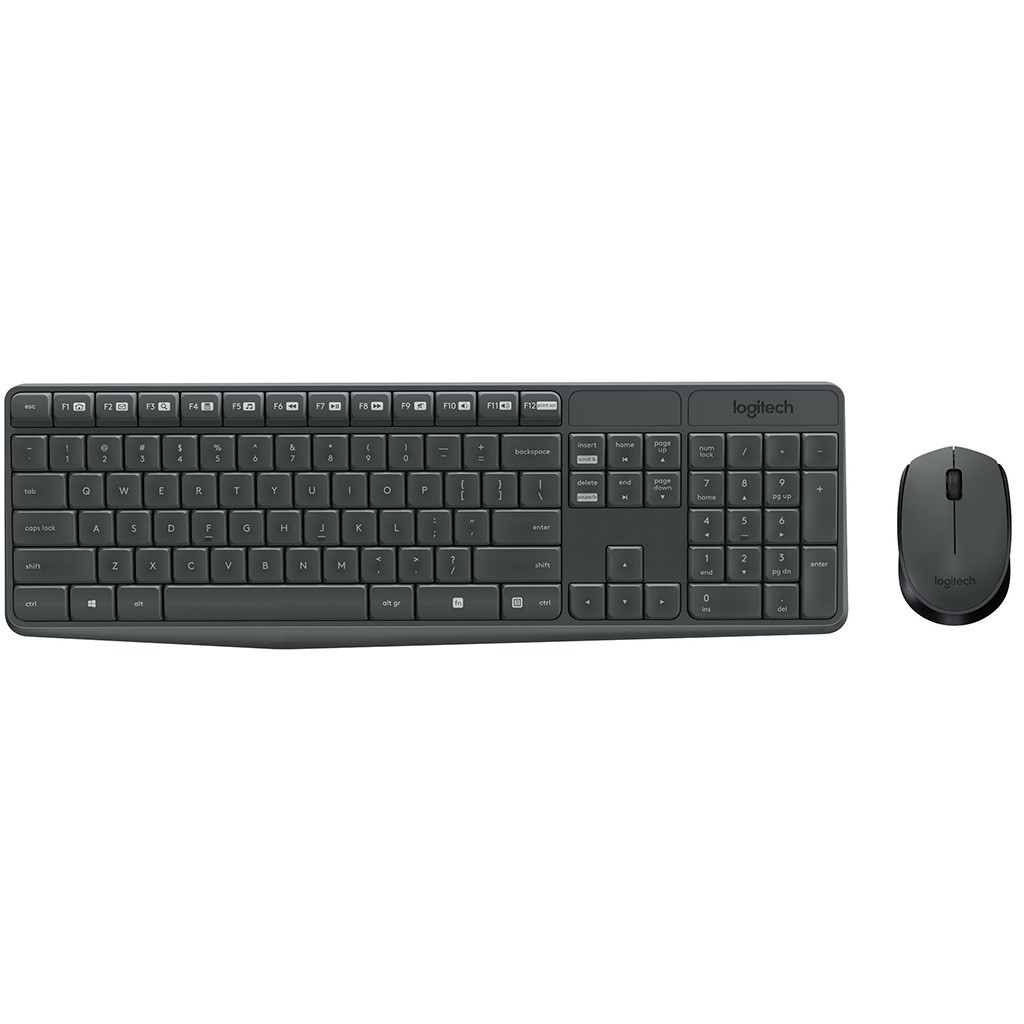 Combo Teclado Inalámbrico & Mouse Logitech MK235