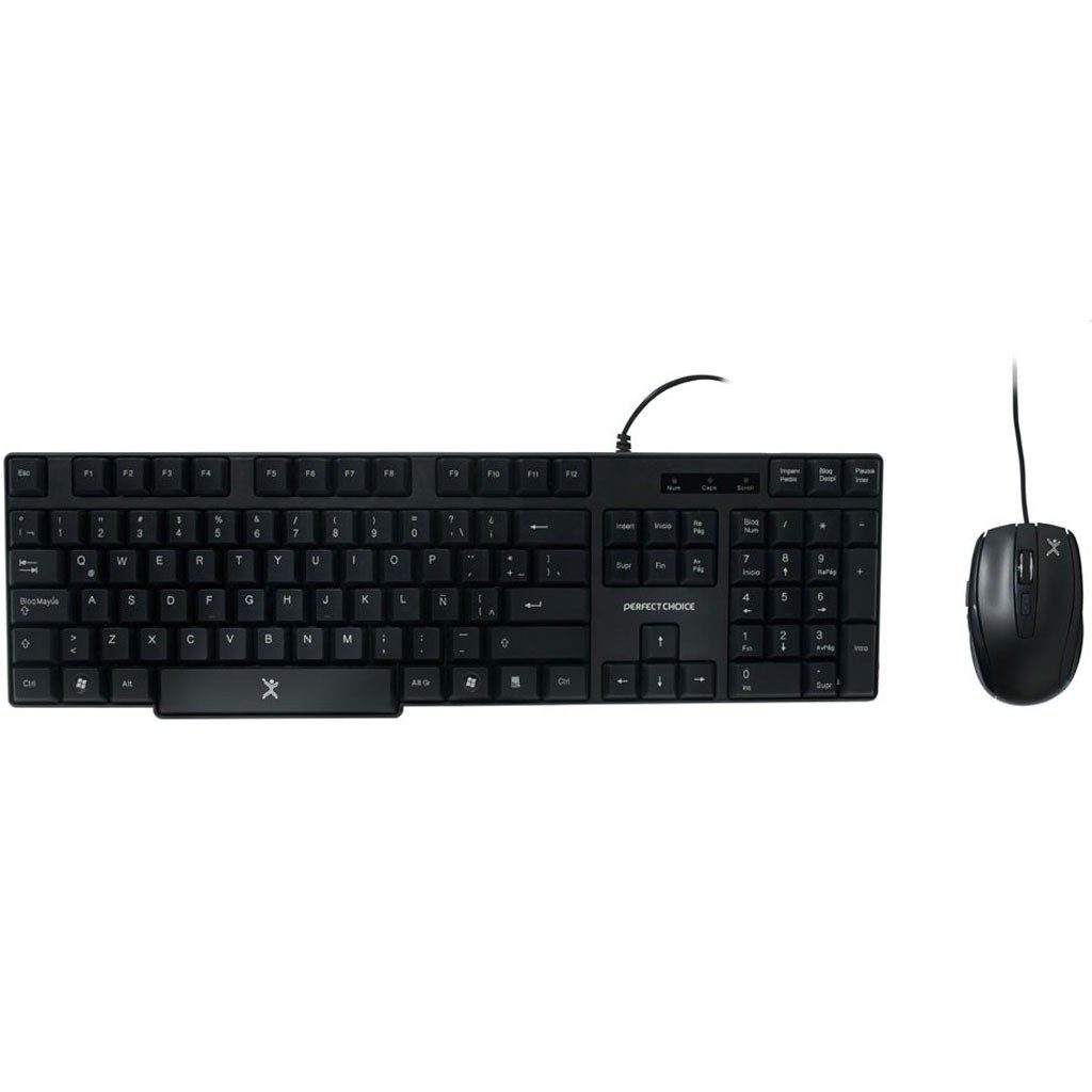 Teclado y Mouse Antiderrames Perfect Choice PC-200987