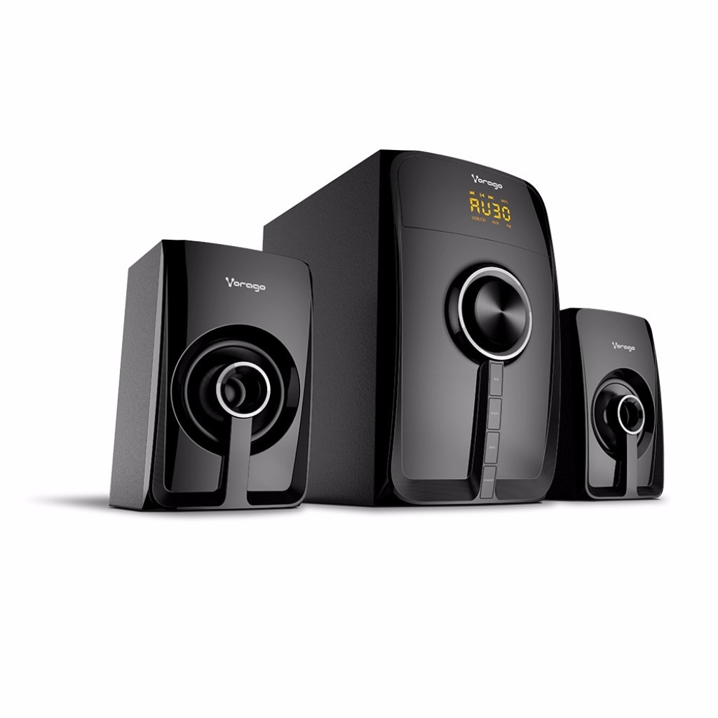 Bocinas 2.1 Bluetooth Vorago SPB-300 Negro
