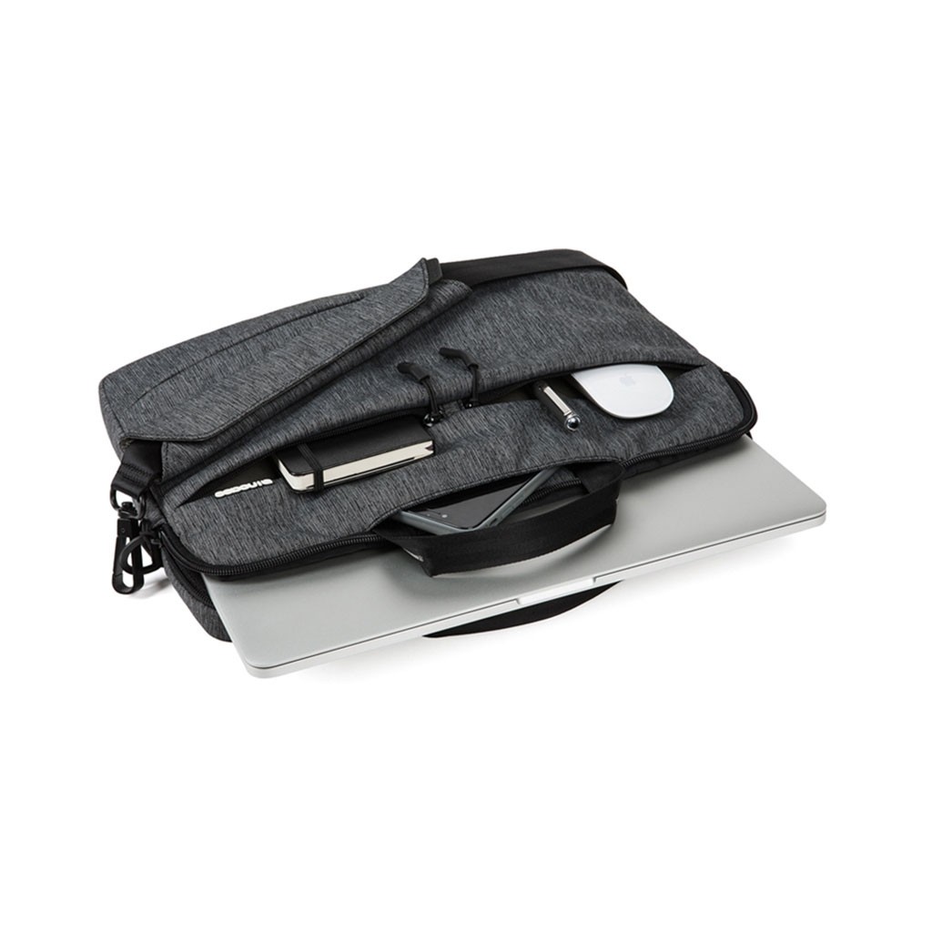 Incase City Collection 13" Brief Heather Black Gunmetal Gray