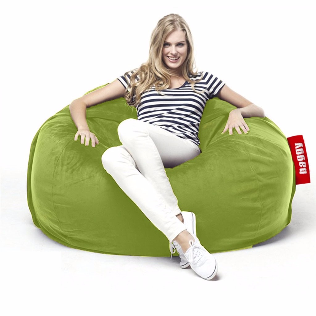 Puff Cama Baggy Individual Verde