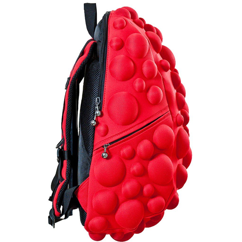 Mochila Bubbles 3D para Laptop Color Rojo