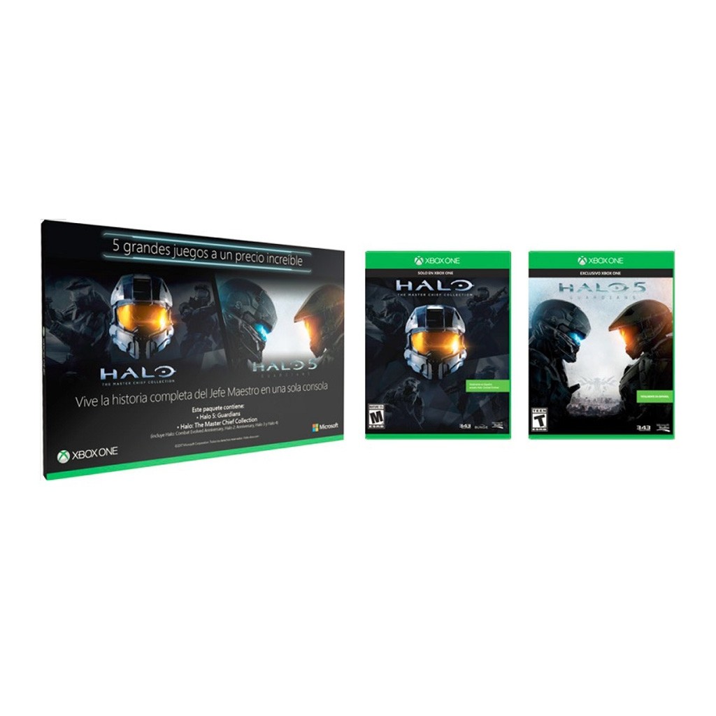 Videojuego Halo 5 + Halo Master Chief Collection XBox-One Microsoft