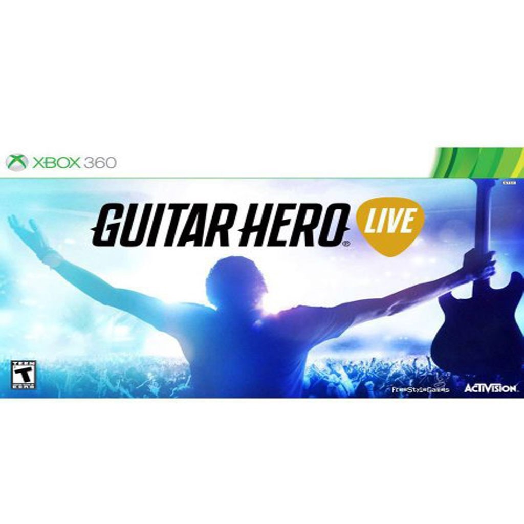 Videojuego Guitar Hero Live Special Bundle Xbox 360 rítmico musical