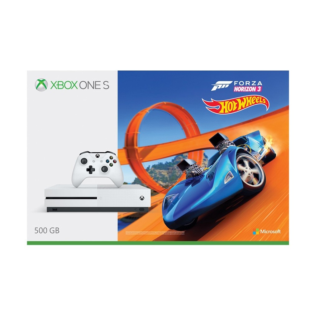 Consola Xbox One S + Forza Horizon 3 Hot Wheels + Control