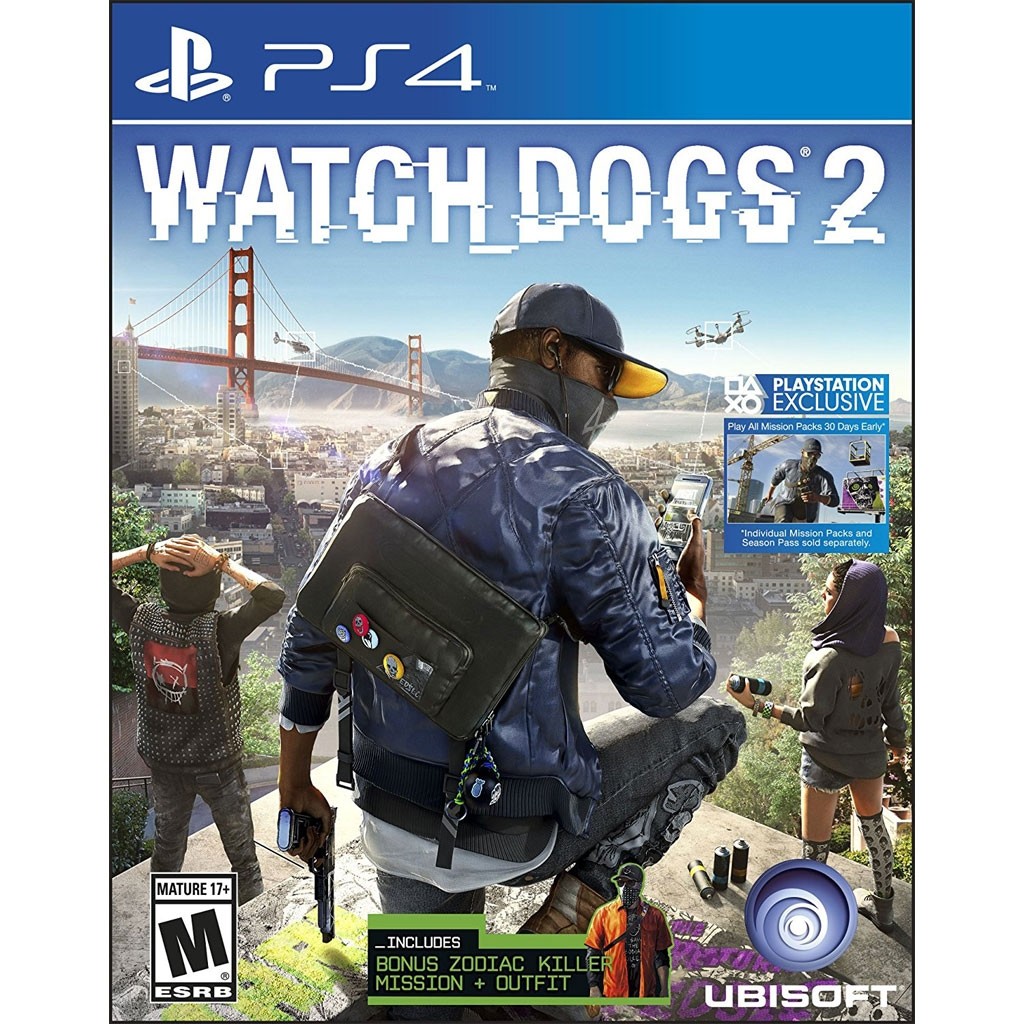 Videojuego Watch Dogs 2 PS4