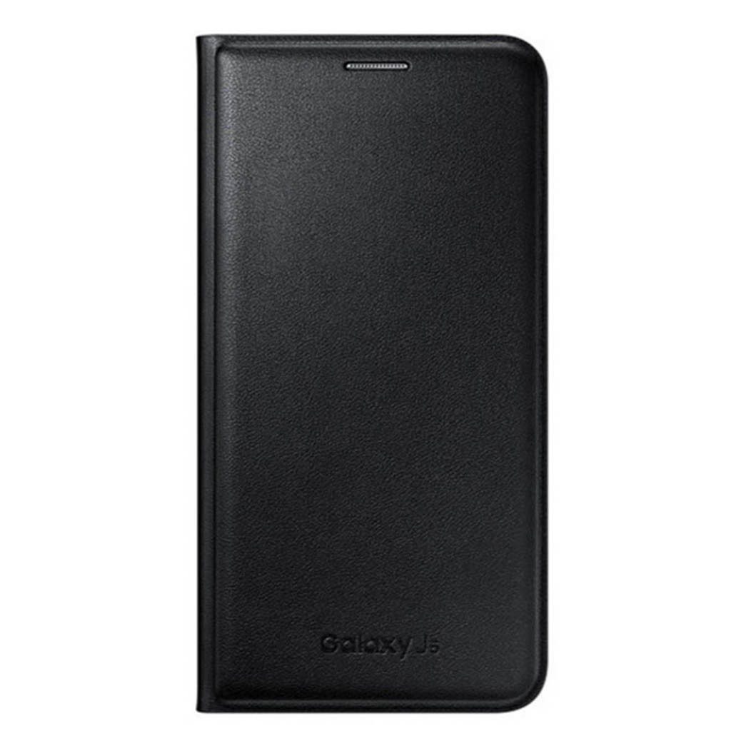Funda Protectora Flip Wallet Negro Para J7 Acce Samsung