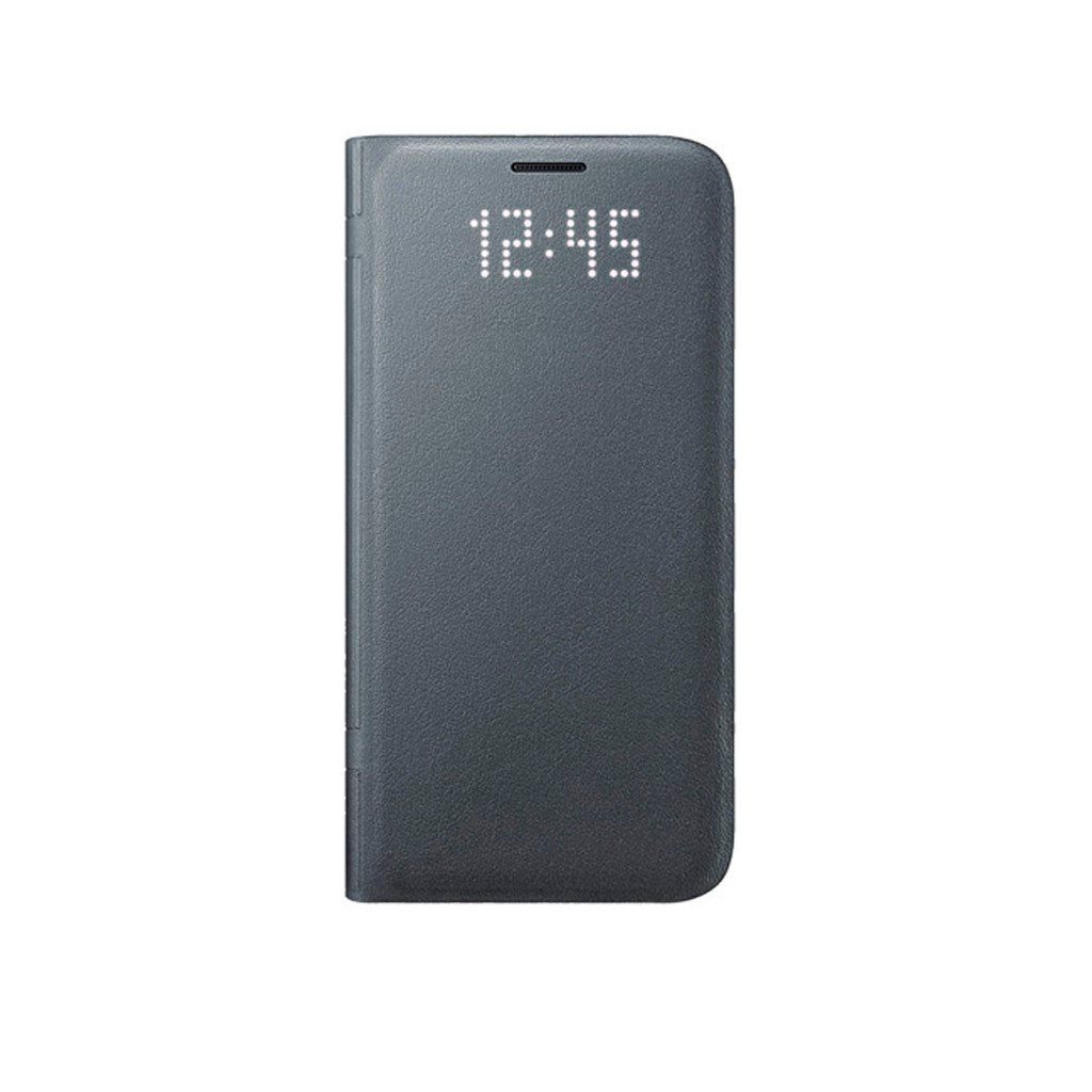 Funda Cover Led View Cover Negro Galaxy S7 Original Samsung