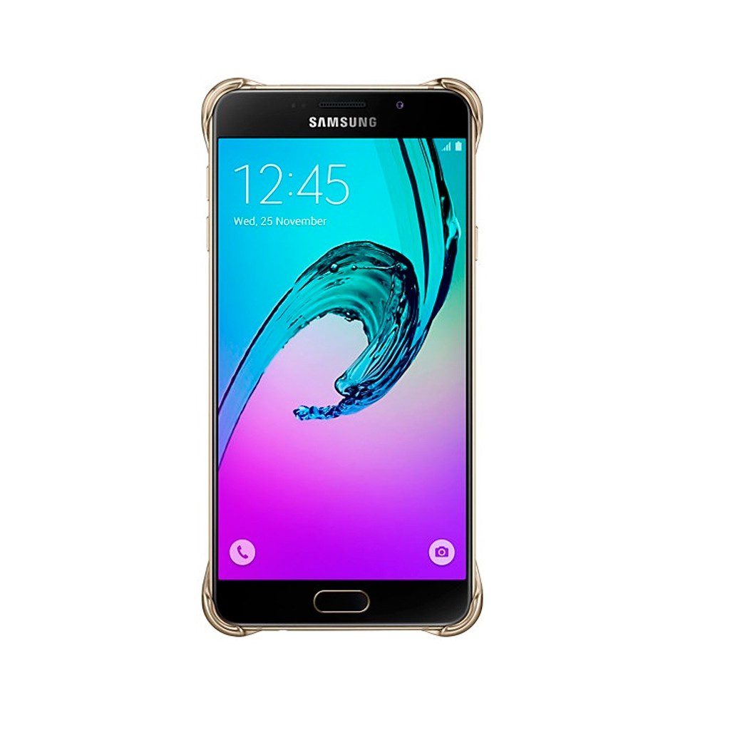 Funda Case Clear cover Gold Galaxy A7 Original Samsung