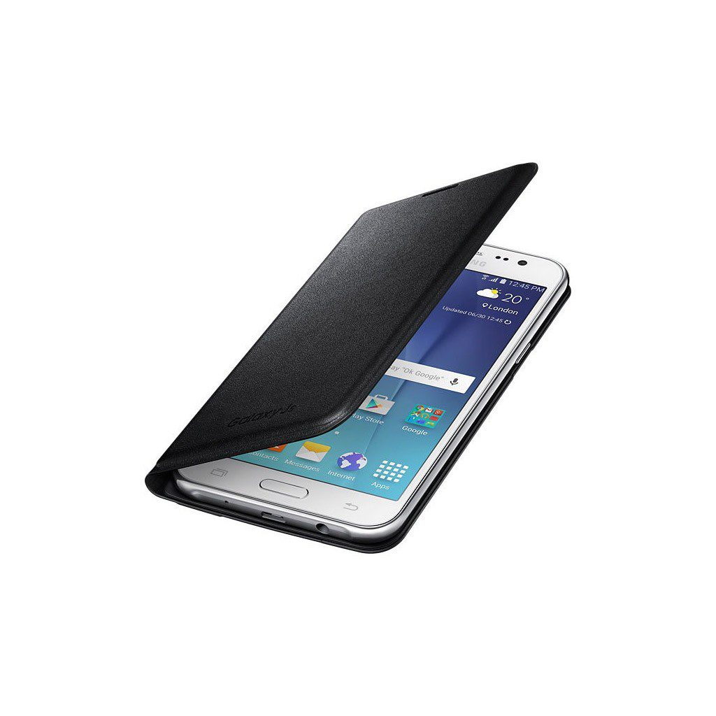Funda Flip Wallet Original Samsung Galaxy J5 Black