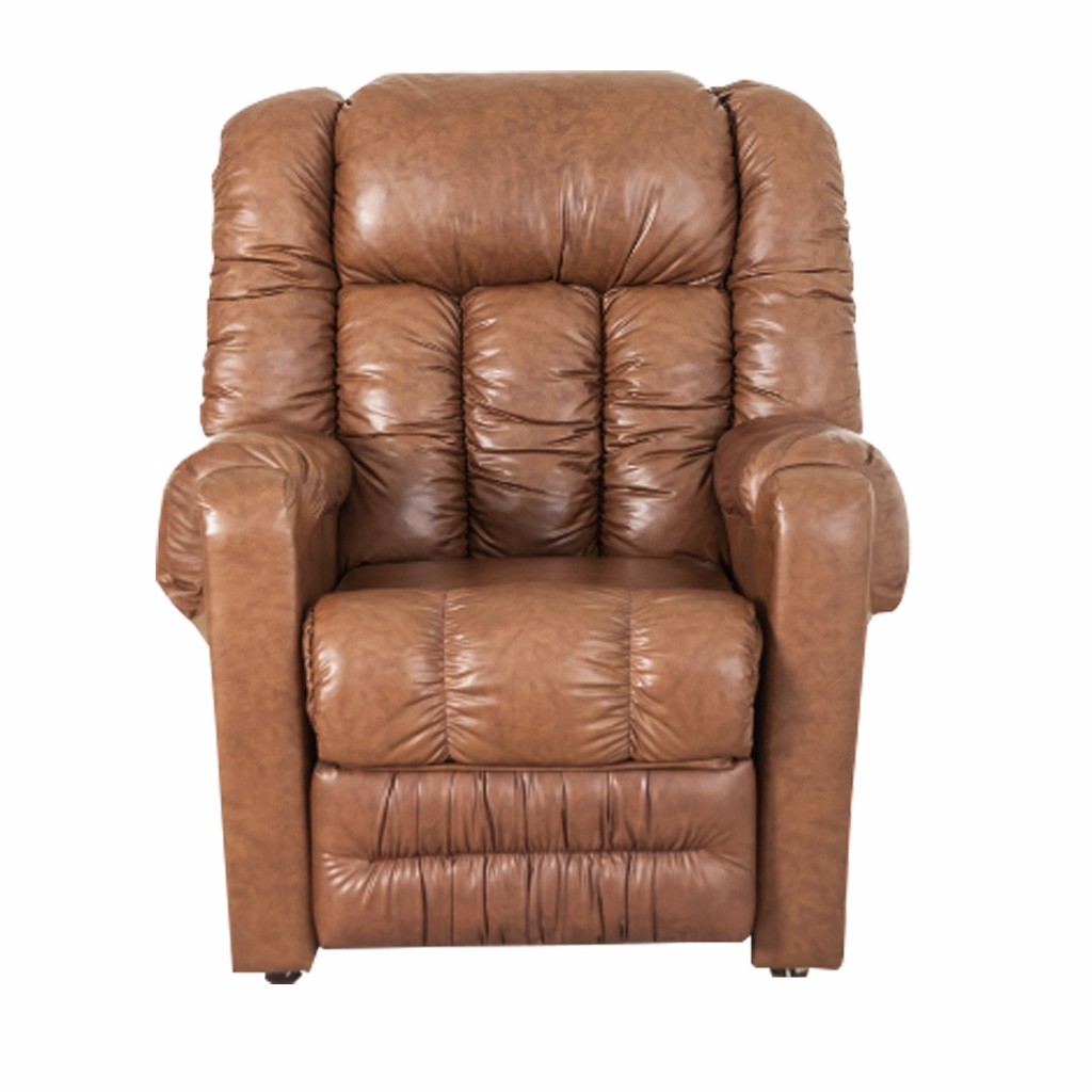 Reclinable Elegance Tapizado en Tacto Piel Café