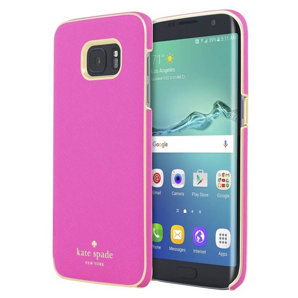 Protector Kate Spade Saffiano Wrap Vivid Rosa