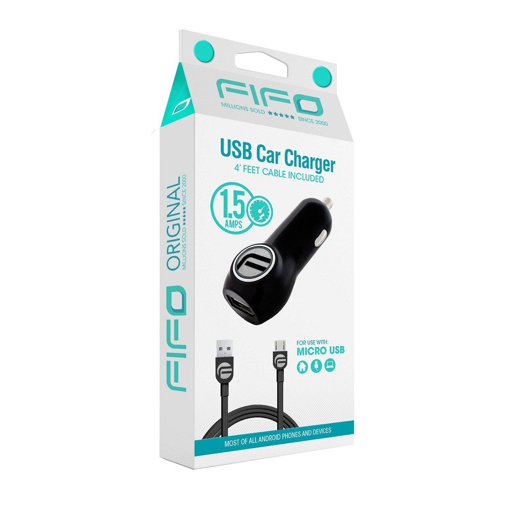 Cargador Auto y cable micro USB FIFO