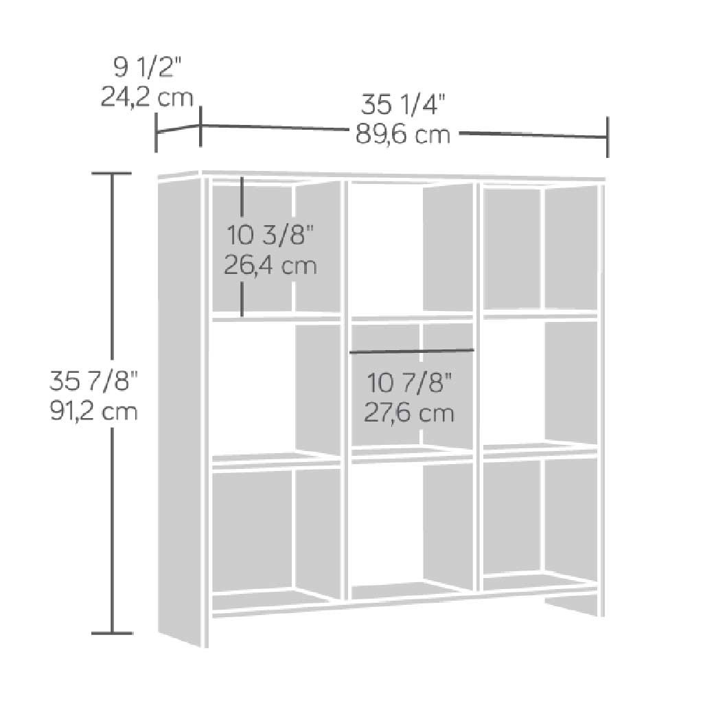 Organizador Beginnings Sauder Café 9 Compartimentos