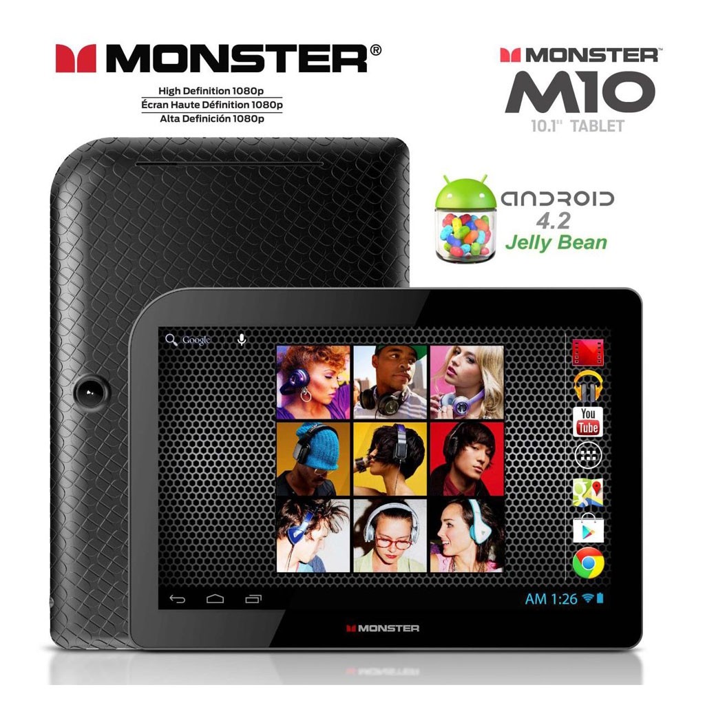 Tablet Monster 10.1" Android 4.2 16GB