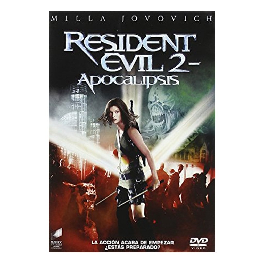 "Resident Evil 2: Apocalipsis" Película en DVD