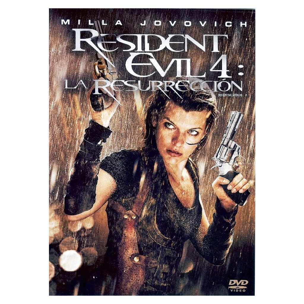 "Resident Evil 4: La Resurrección" Película en DVD