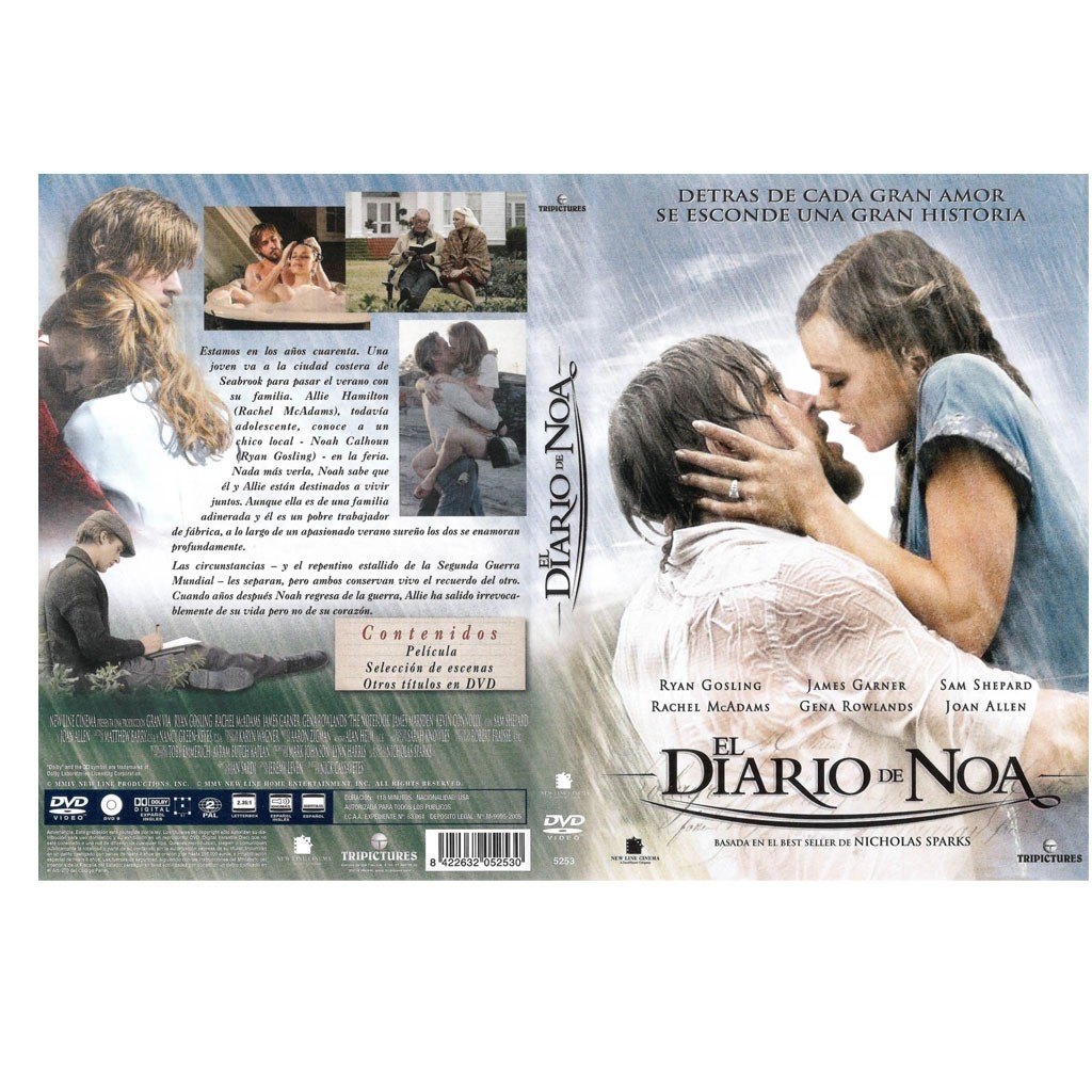 "Diario de una Pasión" Película en DVD