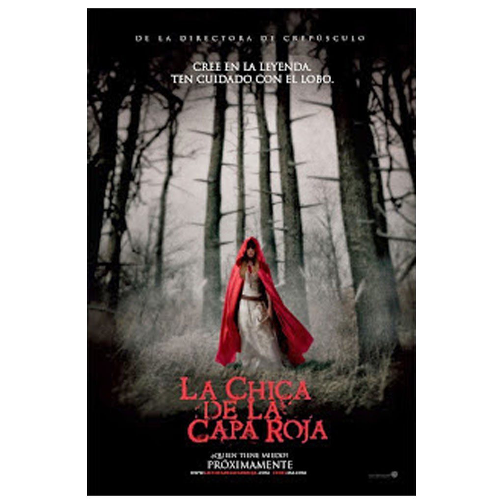 La Chica de la Capa Roja. Película en DVD