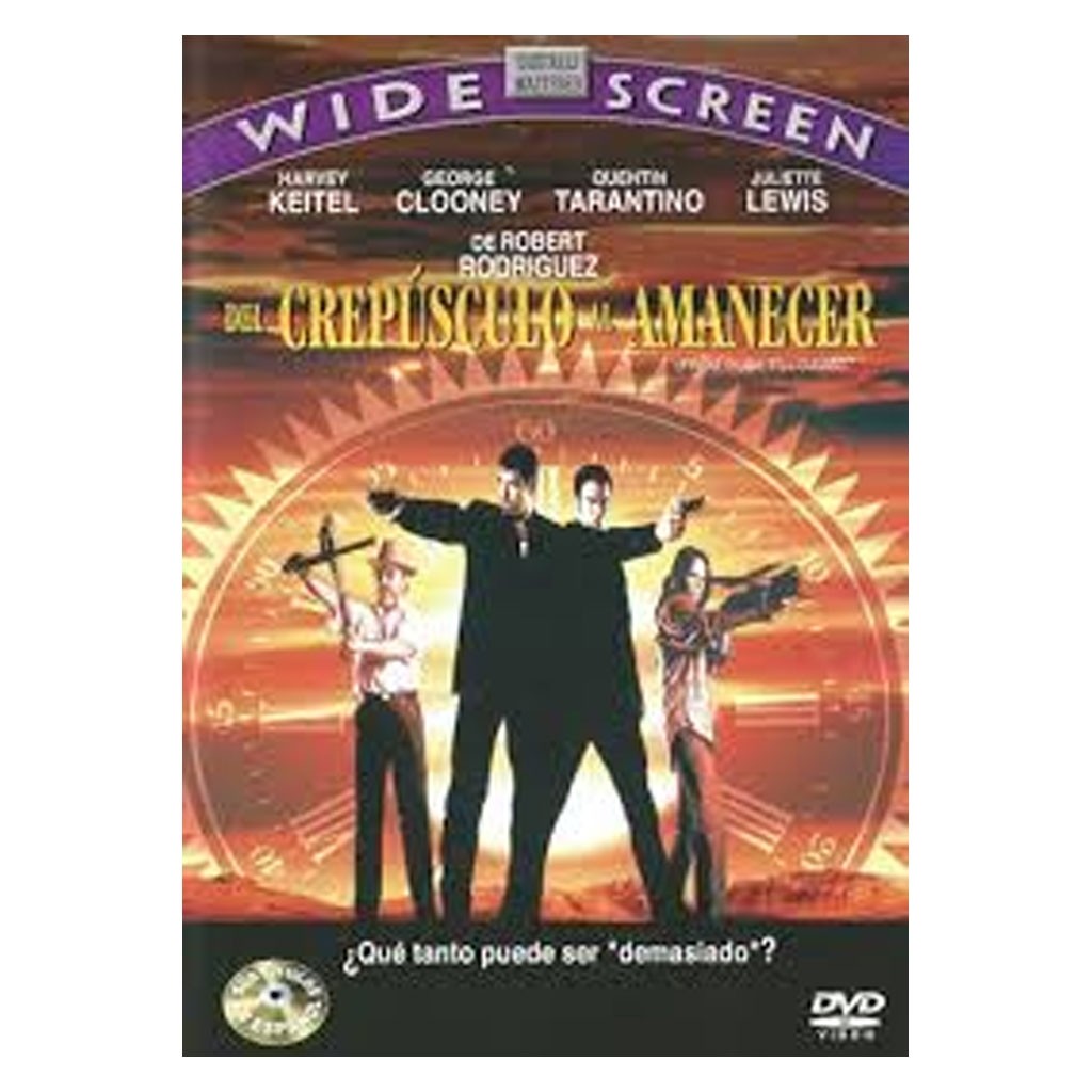 "Del Crepúsculo al Amanecer" Película en DVD