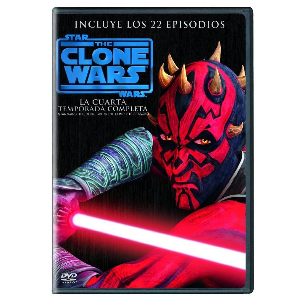 The Clone Wars La guerra de los Clones. Temporada 4 DVD