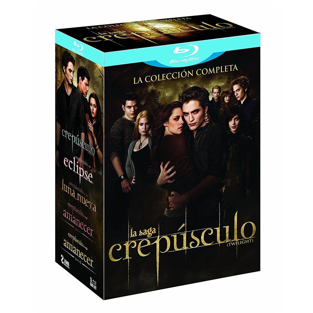 Crepúsculo La Saga Paquete Blu Ray