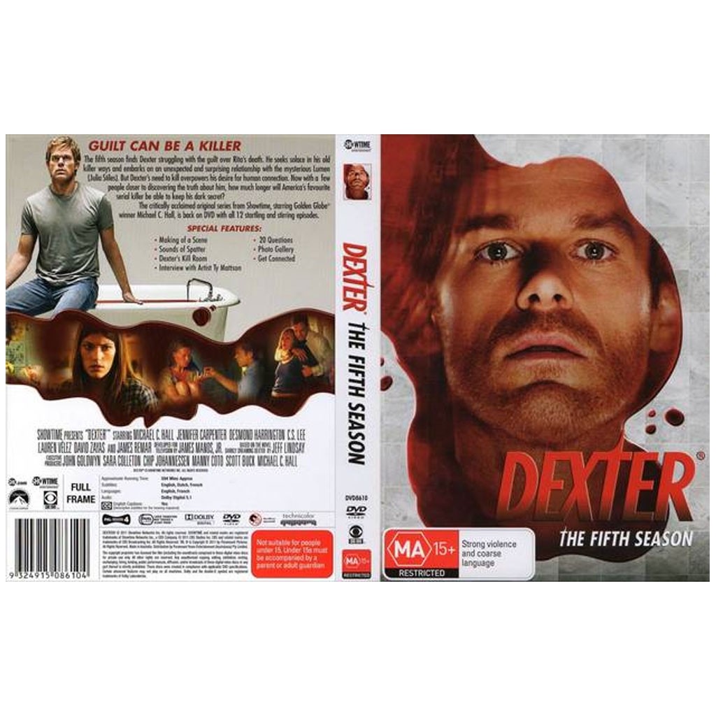 "Dexter: Temporada 5" Serie Tv DVD