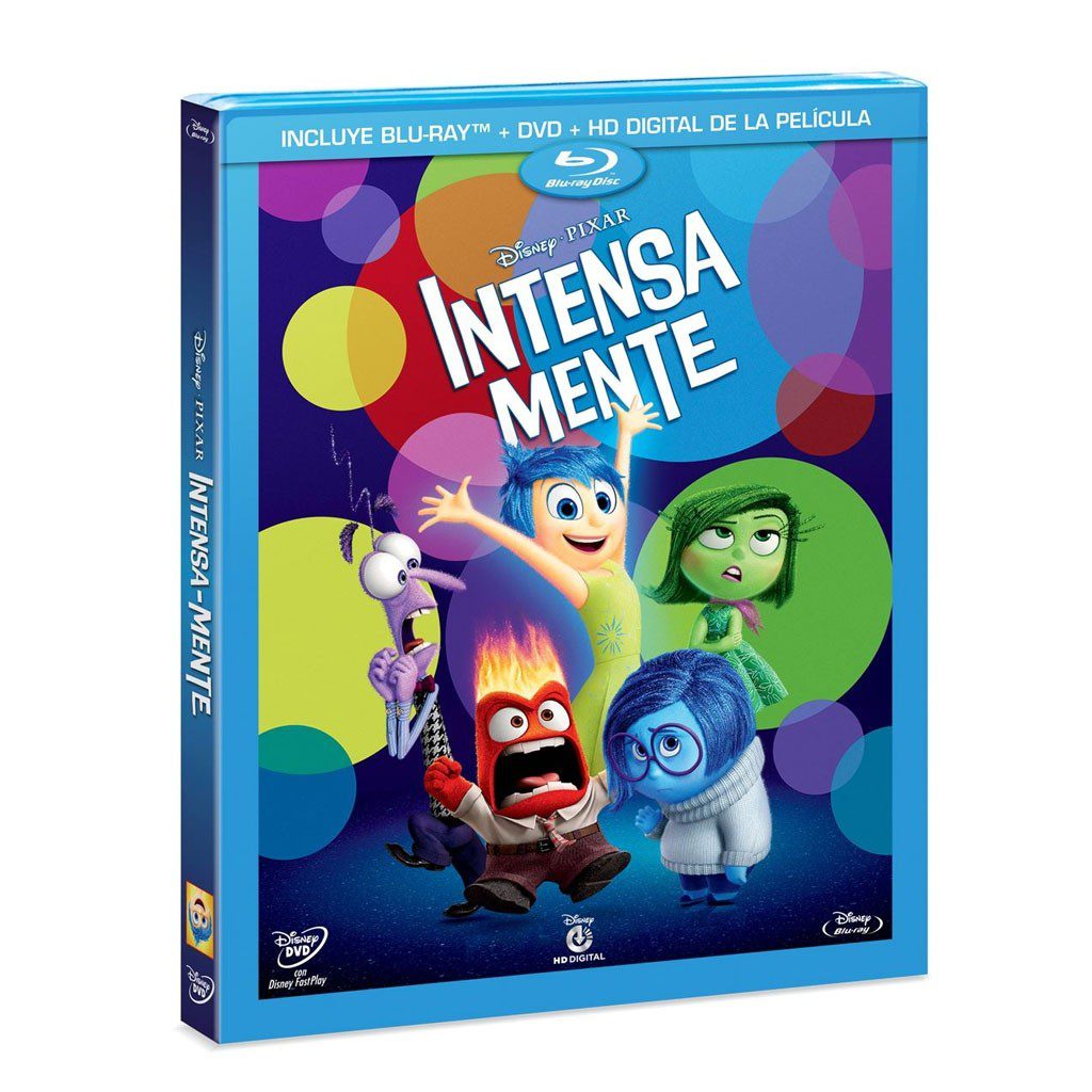 Intensamente en Blu ray