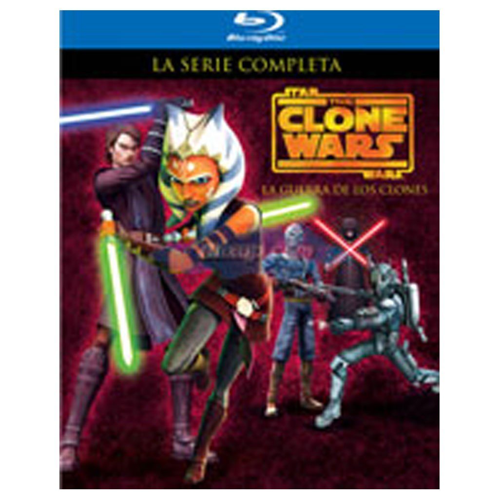 The Clone Wars La guerra de los Clones La Serie Completa en Blu-ray