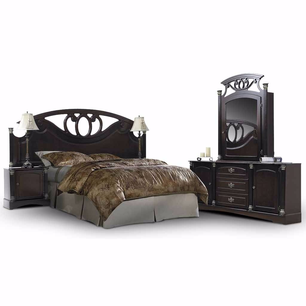Recámara King Size Niza de 5 Piezas Estilo Clásico