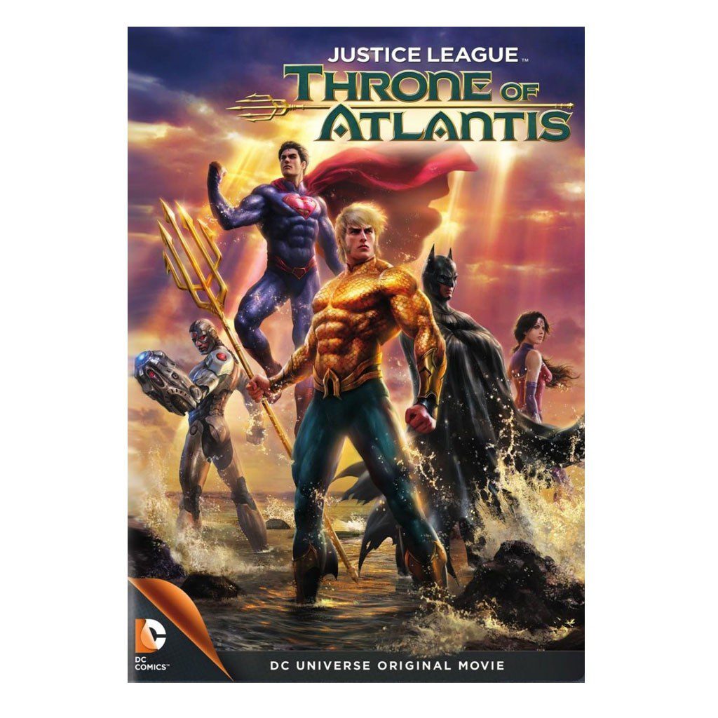 La Liga de la Justicia El Trono de Atlantis Pelicula Blue Ray