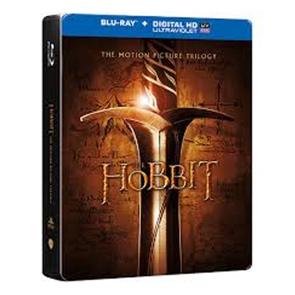 El Hobbit Trilogia Steelbook Blu ray Digital HD