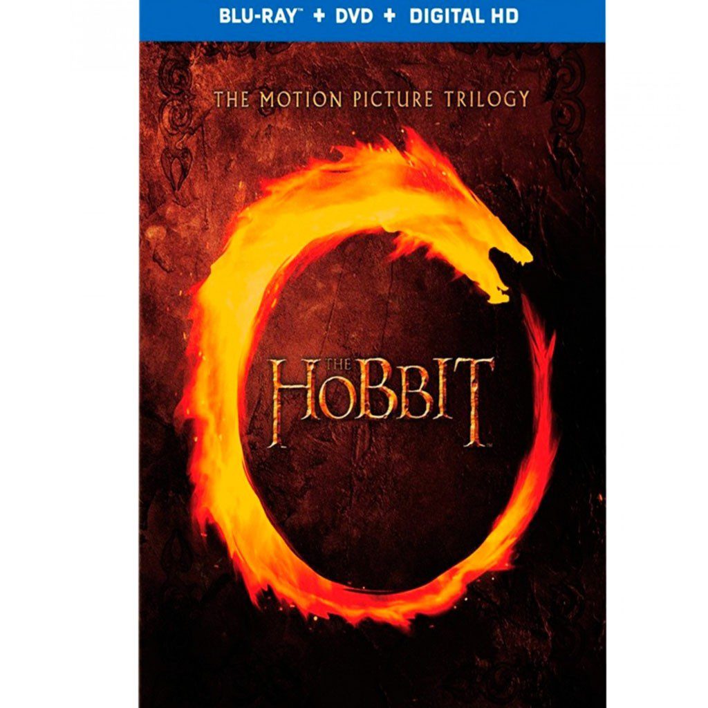 El Hobbit Trilogia Boxset Blu ray Dvd Digital Hd Book