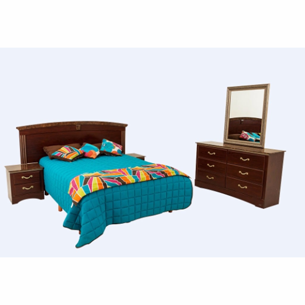 Recamara Jordania King Size 5 piezas Estilo Contemporáneo